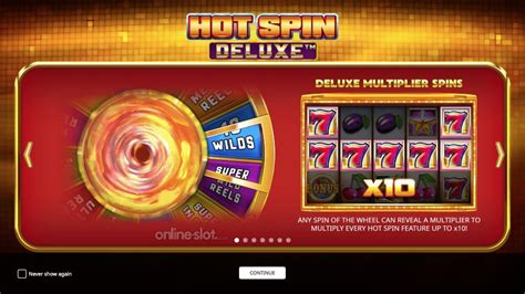 hot spin deluxe slot demo